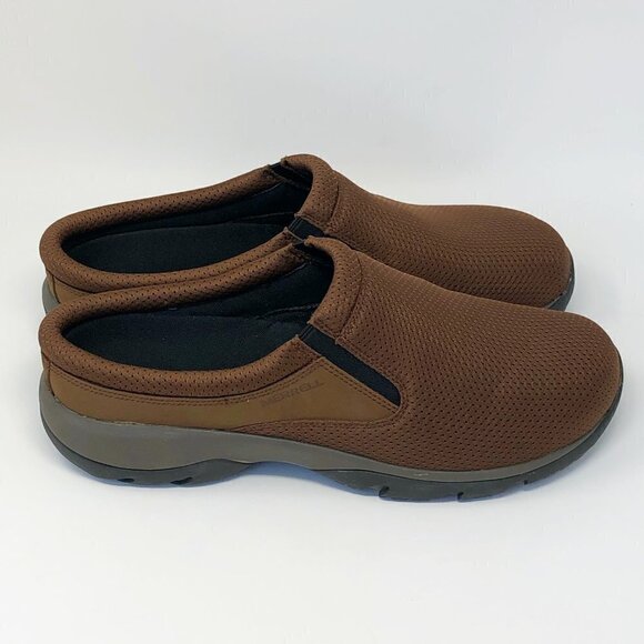 Merrell Men's Encore Rexton Clog / Mule,  Dark Earth, 14 M US - Picture 1 of 8
